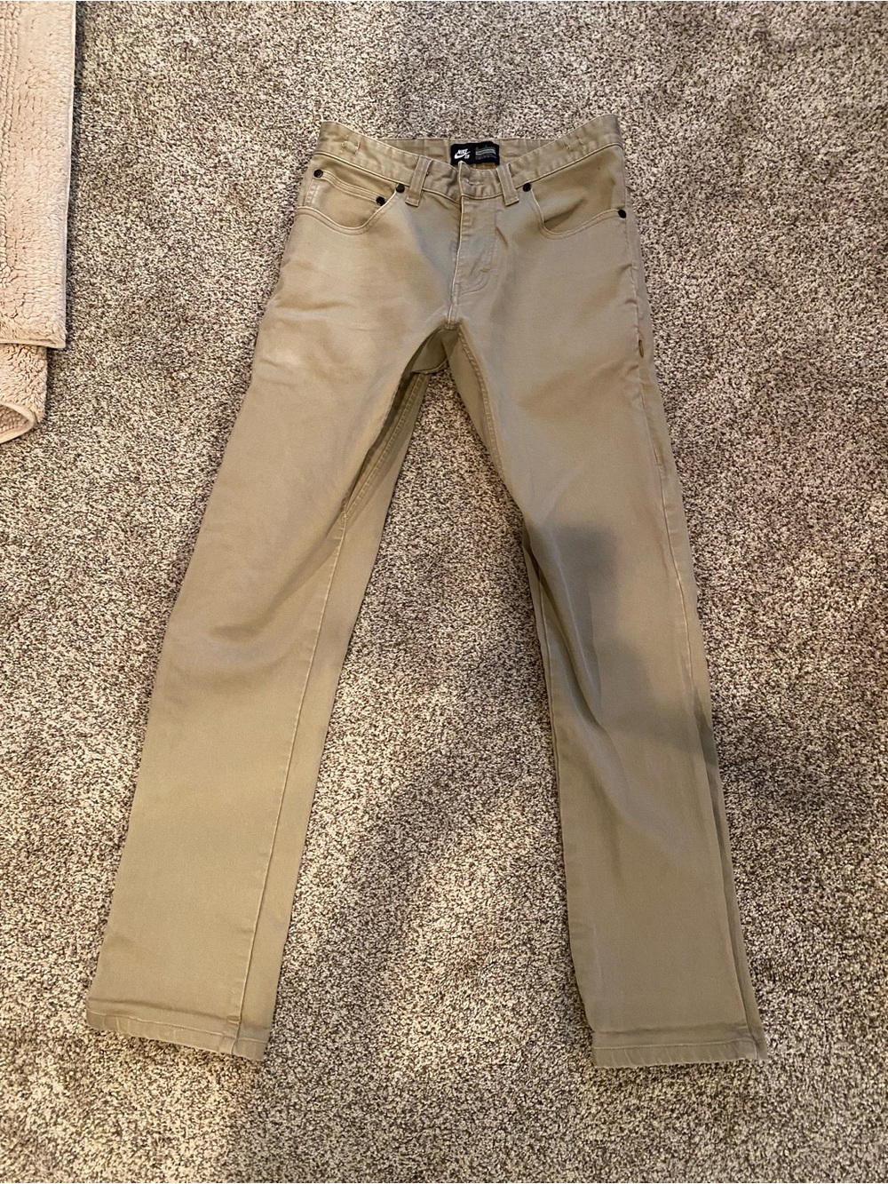 Nike SB 5 pocket twill Khaki  Pants